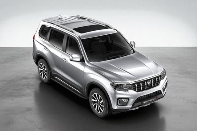 Mahindra Scorpio N Valyrian Silver Color Image